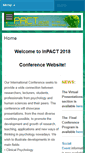 Mobile Screenshot of inpact-psychologyconference.org